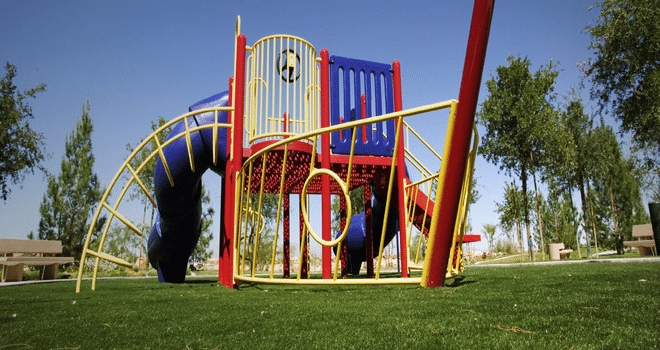 Artificial Grass Playground Installation Vista, Synthetic Turf Playground Company
