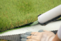How To Tuck The Edges Of Artificial Turf Vista?